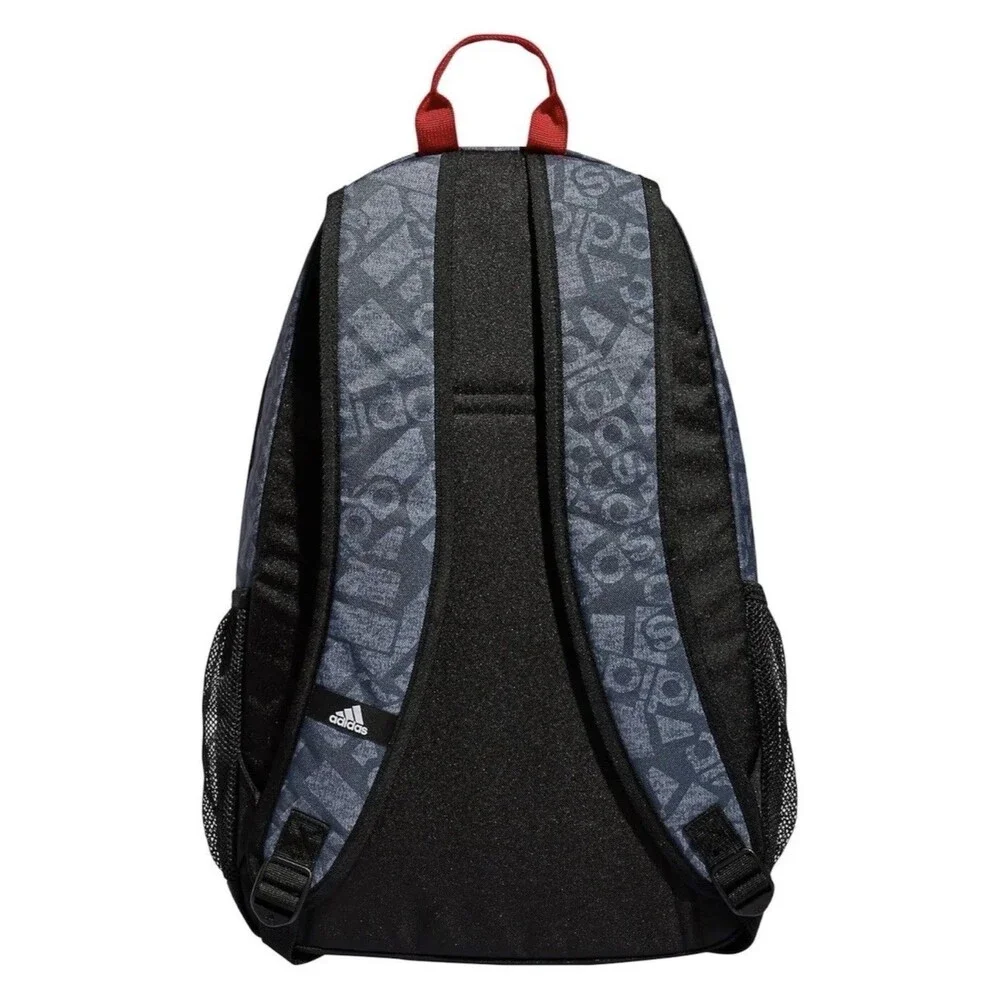 Adidas Unisex Fundare School Travel Backpack Gray/Black